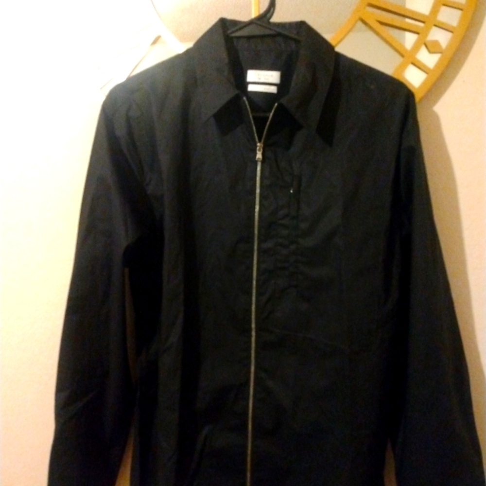 Deveaux New York Black Twill Gabe Jacket
